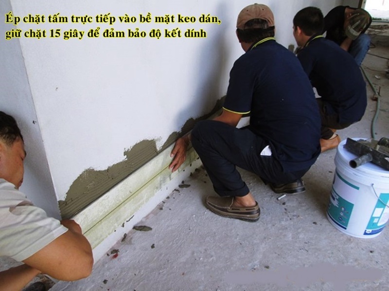 hướng dẫn thi công gỗ ốp tường